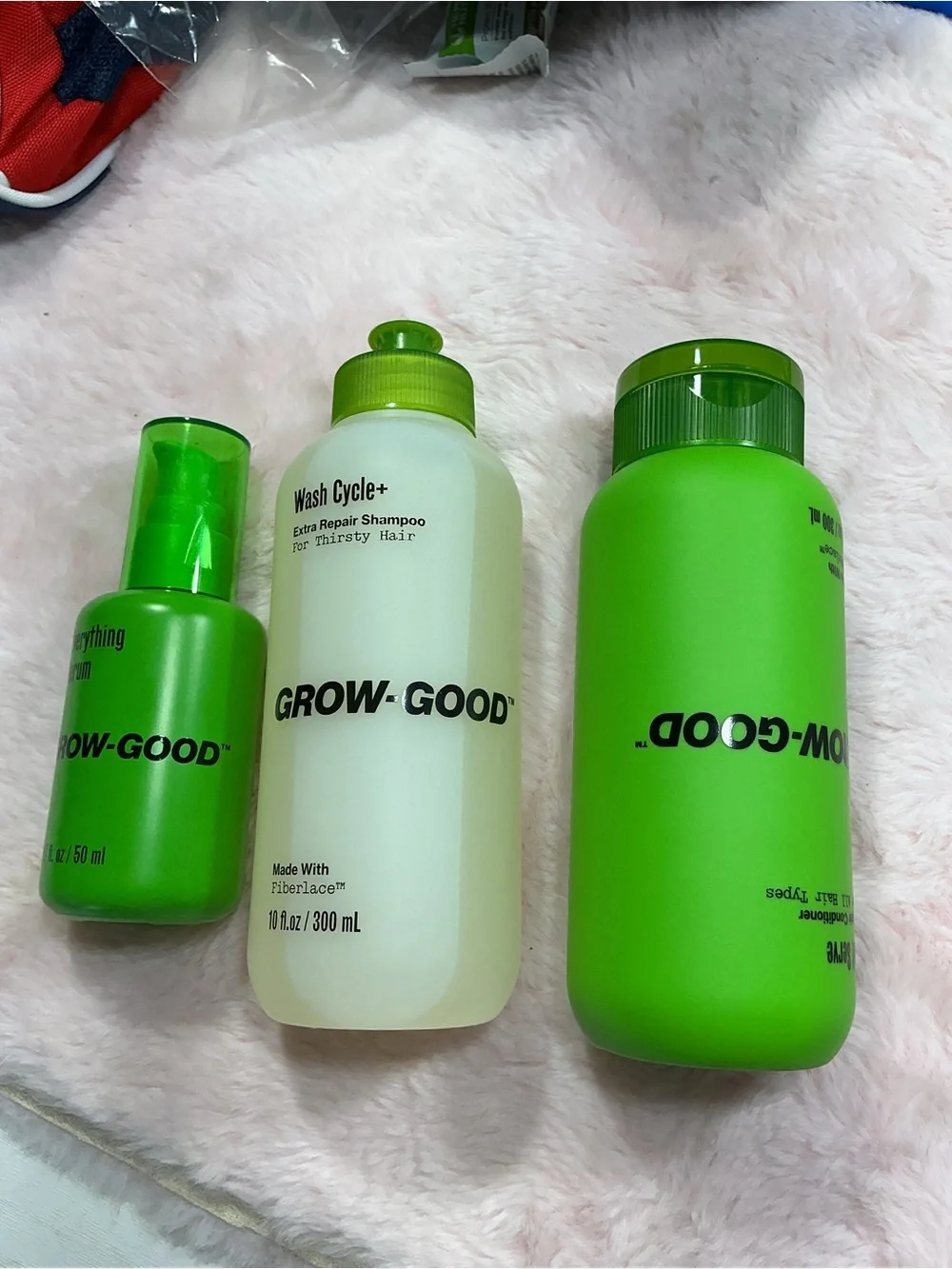 GROW-GOOD Green Hair Repair Shampoo & Treatment Set 09